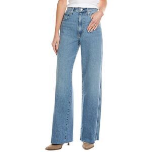Amo Denim Womens Amo Frida Main Squeez Wide Leg Jean, Blue